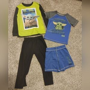 4t Boys Yoda Pajamas